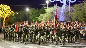 Desfile Pueblo-Ejército en el 45 Aniversario de la Fundación del Ejército de Nicaragua