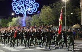 Desfile Pueblo-Ejército en el 45 Aniversario de la Fundación del Ejército de Nicaragua