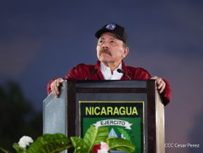Desfile Pueblo-Ejército en el 45 Aniversario de la Fundación del Ejército de Nicaragua