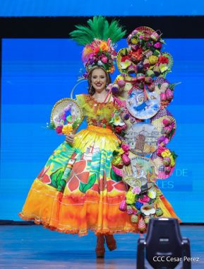  Certamen Reinas Nicaragua: Competencia de Trajes Nacionales del Folklore y la Tradición