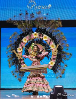  Certamen Reinas Nicaragua: Competencia de Trajes Nacionales del Folklore y la Tradición