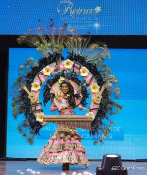  Certamen Reinas Nicaragua: Competencia de Trajes Nacionales del Folklore y la Tradición