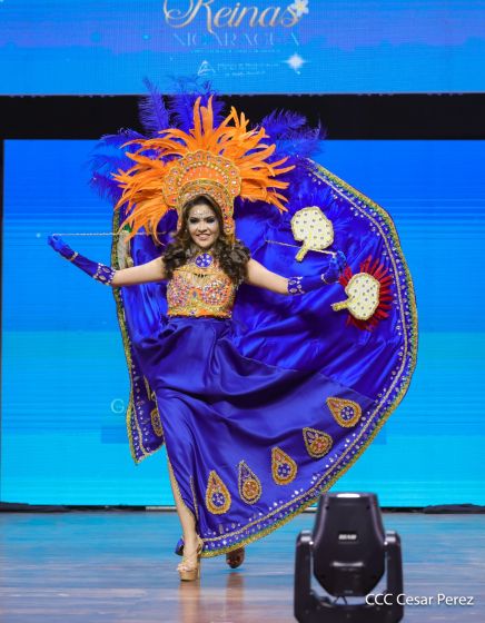  Certamen Reinas Nicaragua: Competencia de Trajes Nacionales del Folklore y la Tradición