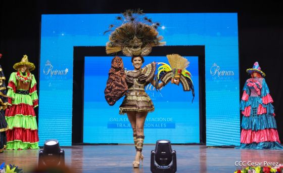  Certamen Reinas Nicaragua: Competencia de Trajes Nacionales del Folklore y la Tradición