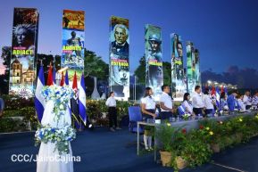 Acto de recibimiento de la Antorcha de la Unión Centroamericana