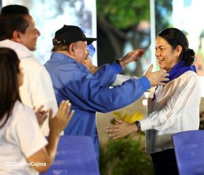Acto de recibimiento de la Antorcha de la Unión Centroamericana