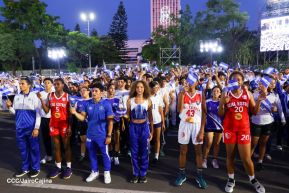 Acto de recibimiento de la Antorcha de la Unión Centroamericana