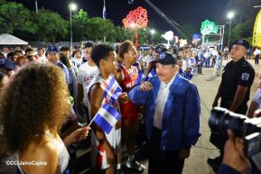 Acto de recibimiento de la Antorcha de la Unión Centroamericana