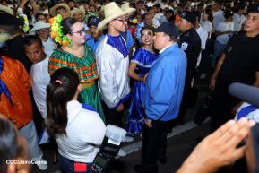 Acto de recibimiento de la Antorcha de la Unión Centroamericana