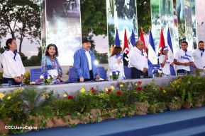 Acto de recibimiento de la Antorcha de la Unión Centroamericana