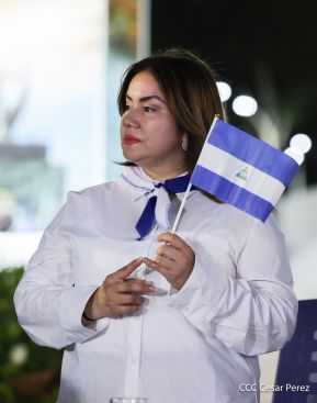 Acto de recibimiento de la Antorcha de la Unión Centroamericana