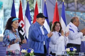 Acto de recibimiento de la Antorcha de la Unión Centroamericana