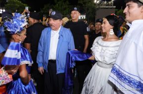 Acto de recibimiento de la Antorcha de la Unión Centroamericana