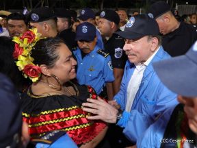 Acto de recibimiento de la Antorcha de la Unión Centroamericana