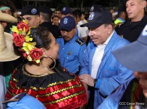 Acto de recibimiento de la Antorcha de la Unión Centroamericana