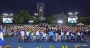 Acto de recibimiento de la Antorcha de la Unión Centroamericana