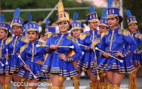 Desfile Escolar 2024 en honor a la gloriosa epopeya de la Batalla de San Jacinto