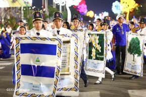 Desfile Escolar 2024 en honor a la gloriosa epopeya de la Batalla de San Jacinto