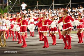 Desfile Escolar 2024 en honor a la gloriosa epopeya de la Batalla de San Jacinto