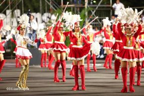 Desfile Escolar 2024 en honor a la gloriosa epopeya de la Batalla de San Jacinto