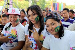 Nicaragüenses disfrutaron inicio del Mundial Brasil 2014 en la “Zona Futbolera”