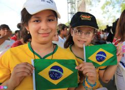 Nicaragüenses disfrutaron inicio del Mundial Brasil 2014 en la “Zona Futbolera”
