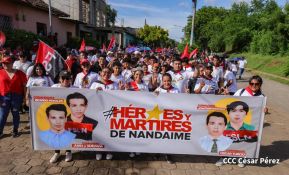 Honor y Gloria a los Héroes y Mártires de Nandaime