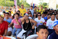 Nicaragüenses disfrutaron inicio del Mundial Brasil 2014 en la “Zona Futbolera”