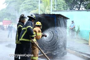 Nicaragüenses participan en el III Ejercicio Nacional de Prevención para Proteger la Vida 2024