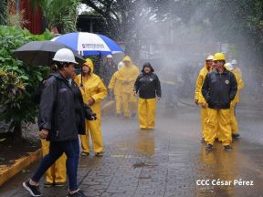 Nicaragüenses participan en el III Ejercicio Nacional de Prevención para Proteger la Vida 2024