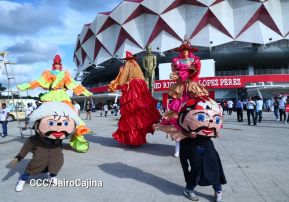 Inauguración del Estadio de Béisbol Rigoberto López Pérez en León