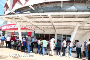 Inauguración del Estadio de Béisbol Rigoberto López Pérez en León