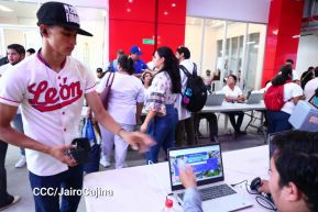 Inauguración del Estadio de Béisbol Rigoberto López Pérez en León