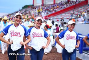 Inauguración del Estadio de Béisbol Rigoberto López Pérez en León