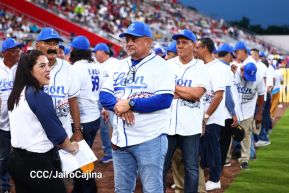 Inauguración del Estadio de Béisbol Rigoberto López Pérez en León