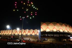 Inauguración del Estadio de Béisbol Rigoberto López Pérez en León