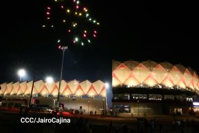 Inauguración del Estadio de Béisbol Rigoberto López Pérez en León