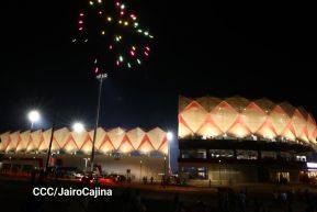 Inauguración del Estadio de Béisbol Rigoberto López Pérez en León