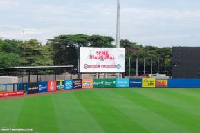 Inauguración del Estadio de Béisbol Rigoberto López Pérez en León