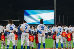 Inauguración del Estadio de Béisbol Rigoberto López Pérez en León