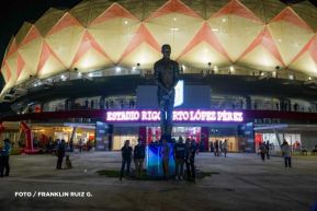 Inauguración del Estadio de Béisbol Rigoberto López Pérez en León