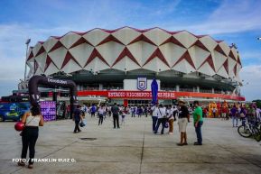 Inauguración del Estadio de Béisbol Rigoberto López Pérez en León