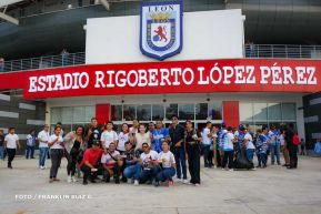 Inauguración del Estadio de Béisbol Rigoberto López Pérez en León