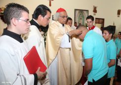 Cardenal Brenes celebra a San Antonio de Padua