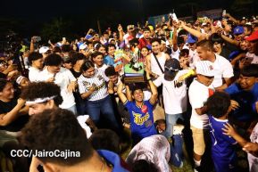 Germán Pomares Ordóñez corona a Chinandega como campeón 