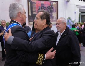 Compañero Alexander Khokhólikov recibe la Orden José de Marcoleta en el Grado de Gran Cruz 