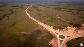 Segundo tramo de la carretera Sahsa-Puerto Cabezas