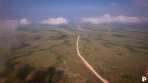 Segundo tramo de la carretera Sahsa-Puerto Cabezas