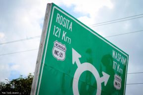 Segundo tramo de la carretera Sahsa-Puerto Cabezas