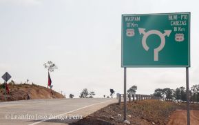 Segundo tramo de la carretera Sahsa-Puerto Cabezas